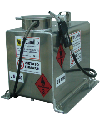 Serbatoio per gasolio litri 250 in esenzione