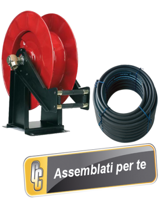 Avvolgitubo Diesel Serie Large A - Capacità 20mt