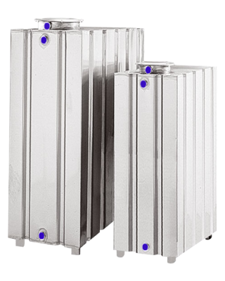Serbatoio Acciaio Inox LT 1000 Parallelepipedo