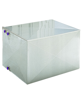 Serbatoio Acciaio Inox LT 500 Parallelepipedo Aperto