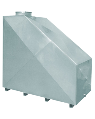 Serbatoio Acciaio Inox LT 1000 Sottoscala